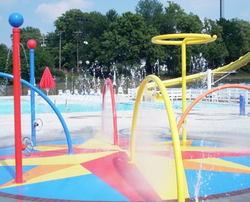 Spray Grounds + Fountains - Capri Pool